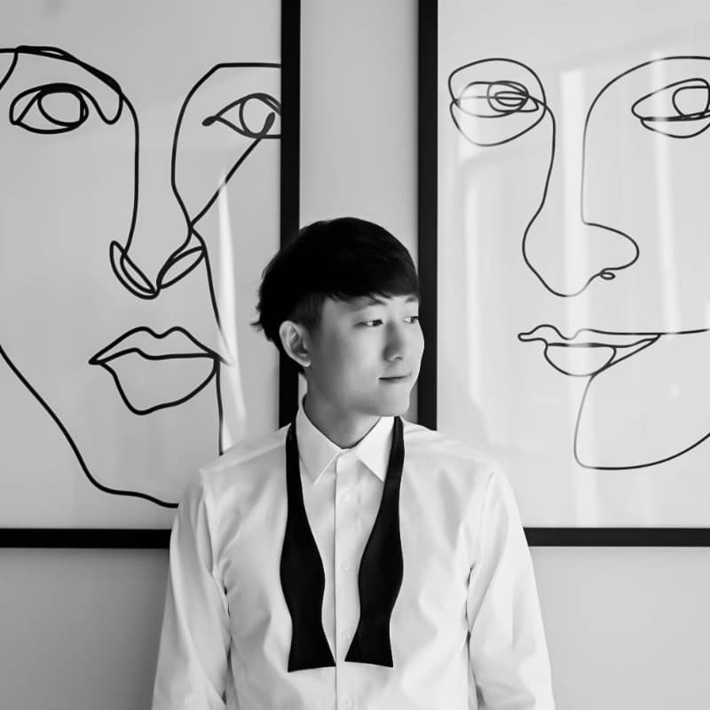 A picture of my in black & white